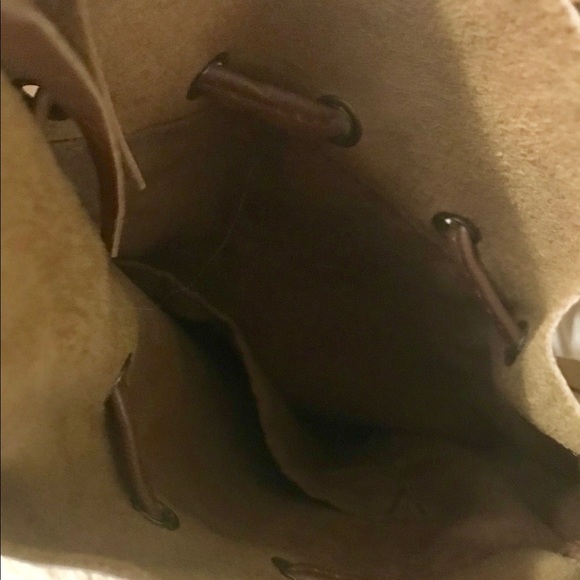 ❤️SOLD❤️Leather Fringe Beaded Crossbody Boho Bag - Picture 7 of 8